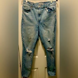 Levi’s Premium Mile High Super Skinny Jeans